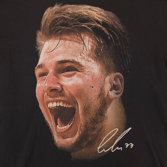 Mitchell & Ness Graphic Crew Neck Short Sleeve Shirt Mens Size Medium M Black - Picture 4 of 9